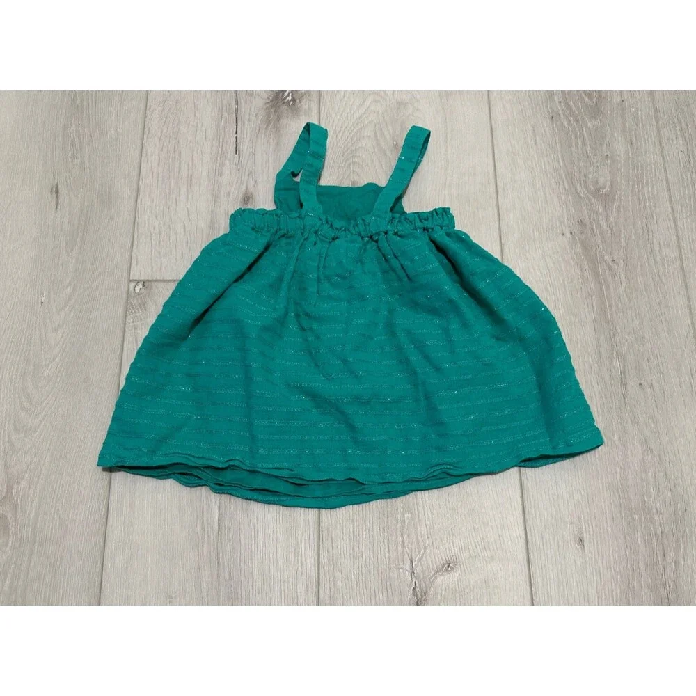 Gymboree Rainforest Crawl Sparkle Striped Dress